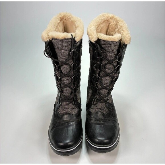 Women's NIB JBU by Jambu Lorna Weather Ready Snow Black/Gray Boots 10 M - Picture 3 of 11